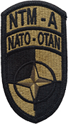 NATO Training Mission - Afghanistan OCP Scorpion Shoulder Patch